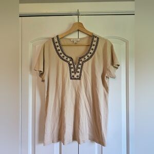 JM Collection Beaded Top